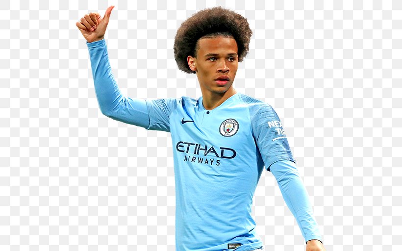 Leroy Sané FIFA 18 FIFA 15 Jersey Football Player, PNG, 512x512px, Fifa 18, Blue, Clothing, Ea Sports, Electric Blue Download Free