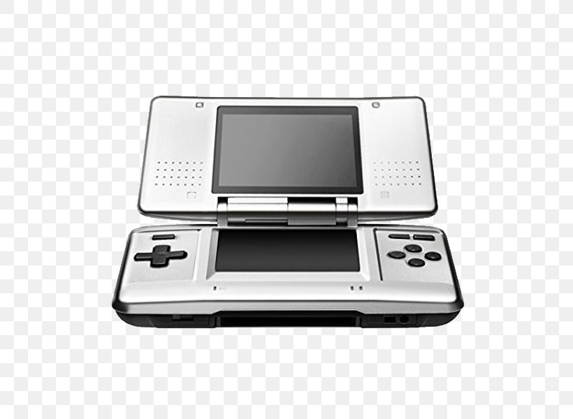 Nintendo DS Lite Video Game Consoles Handheld Game Console Nintendo 3DS, PNG, 600x600px, Watercolor, Cartoon, Flower, Frame, Heart Download Free