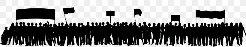 Protest Demonstration, PNG, 1920x369px, Protest, Black And White, Brush, Crowd, Crowdfunding Download Free