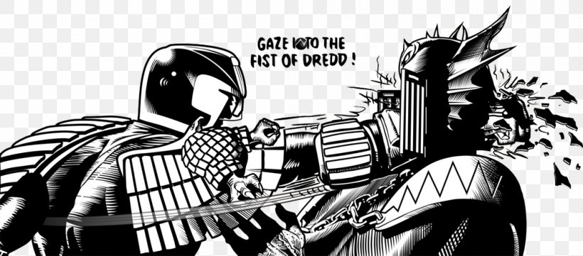 Judge Dredd Judge, Jury And Executioner Film You Look Ready, PNG, 1050x463px, Judge Dredd, Black And White, Character, Comics, Dredd Download Free