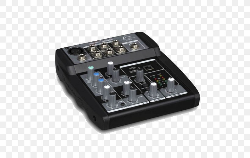 Audio Mixers USB Wharfedale Electronic Component Phonic Corporation, PNG, 520x520px, Audio Mixers, Analog Signal, Audio, Behringer Xenyx 1002fx, Behringer Xenyx 1202fx Download Free