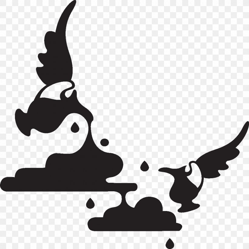 Ducks, Geese & Swans Ducks, Geese And Swans Sticker Clip Art Goose, PNG, 1200x1200px, Ducks Geese Swans, Ambiance Sticker, Bird, Black, Black And White Download Free