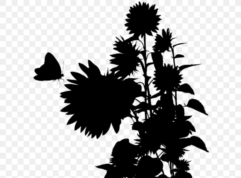Flowering Plant Silhouette Font Leaf, PNG, 600x606px, Flower, Arecales, Blackandwhite, Botany, Branch Download Free