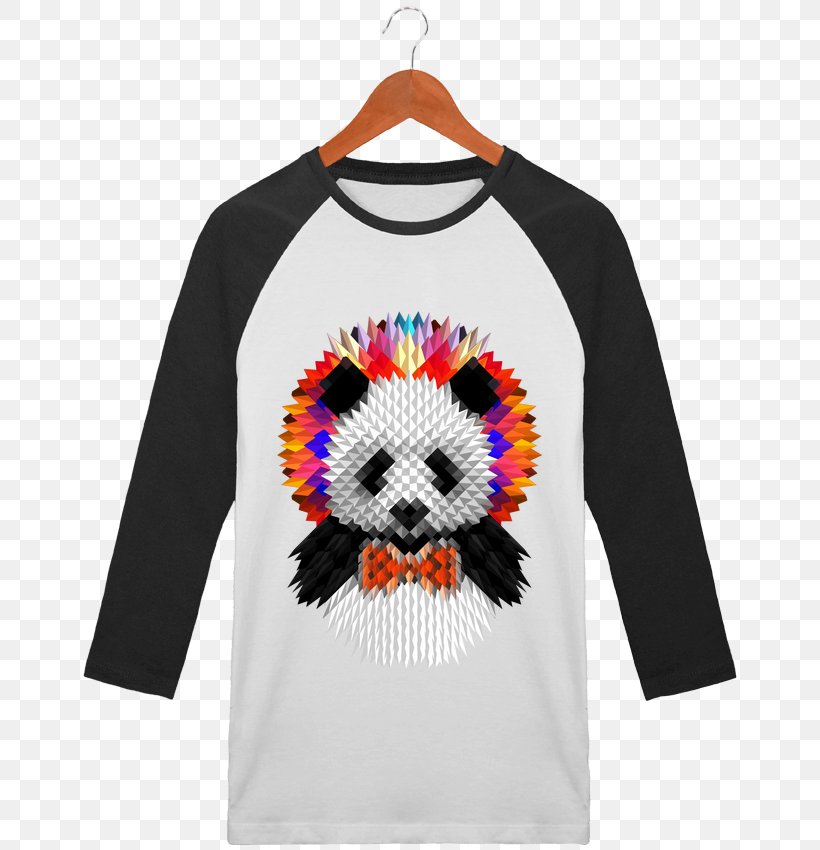 Giant Panda Wall Decal T-shirt, PNG, 690x850px, Giant Panda, Adhesive, Art, Bear, Brand Download Free