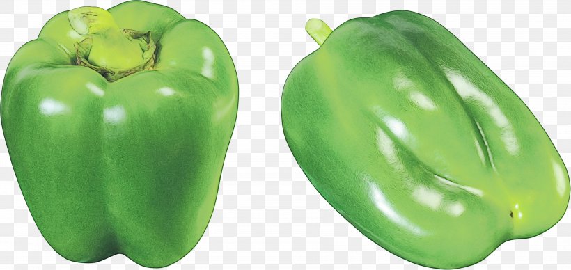 Bell Pepper Pimiento Green Green Bell Pepper Bell Peppers And Chili Peppers, PNG, 3581x1698px, Watercolor, Bell Pepper, Bell Peppers And Chili Peppers, Capsicum, Chili Pepper Download Free