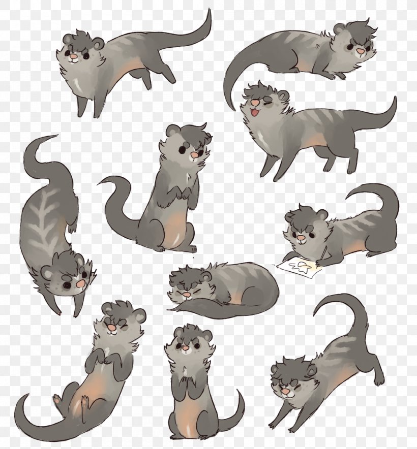 Cat Ferret Mammal Carnivora Animal, PNG, 1000x1079px, Cat, Animal, Animal Figure, Big Cat, Big Cats Download Free