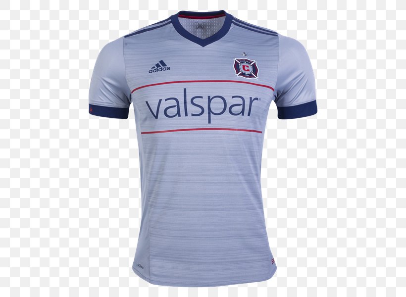Chicago Fire Soccer Club T-shirt Jersey Adidas New York City FC, PNG, 600x600px, Chicago Fire Soccer Club, Active Shirt, Adidas, Blue, Brand Download Free