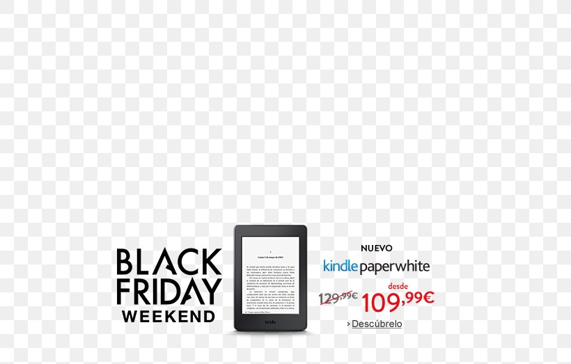 Amazon.com Kindle Paperwhite Amazon Kindle E-Readers Discounts And Allowances, PNG, 540x523px, Amazoncom, Amazon Kindle, Black Friday, Brand, Computer Download Free
