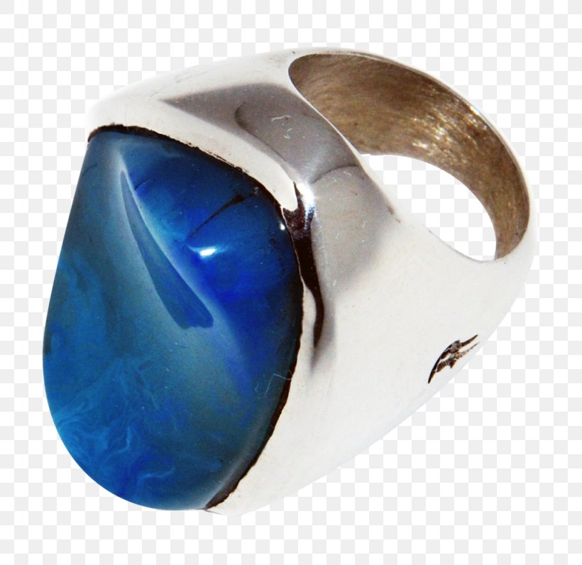 Ring Product Design Silver Gemstone, PNG, 1024x995px, Ring, Art, Bitxi, Blue, Cobalt Blue Download Free