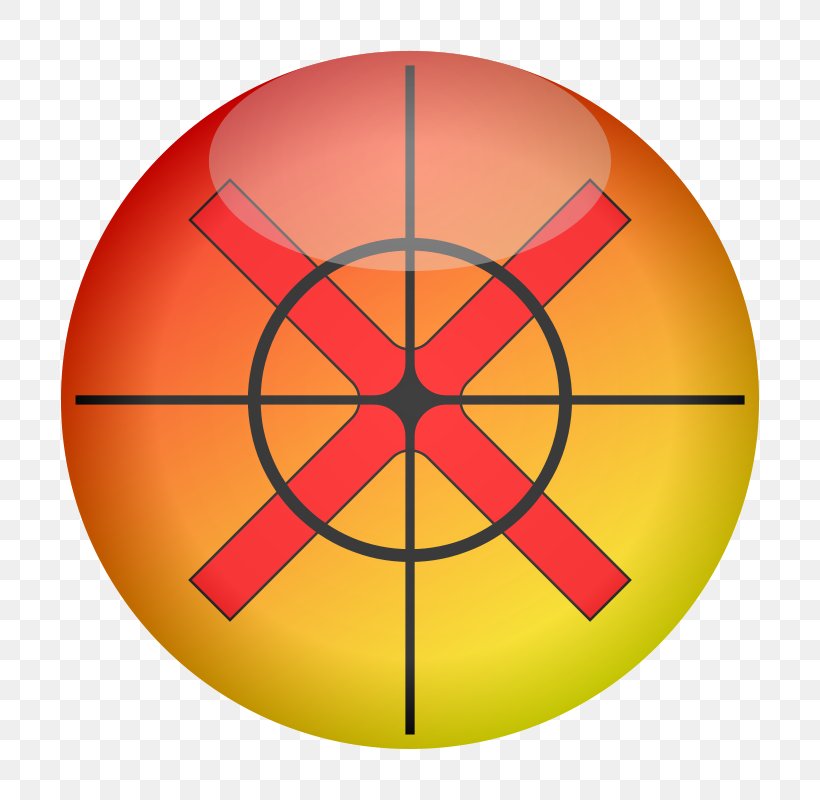 Shooting Target Clip Art, PNG, 800x800px, Shooting Target, Orange, Red, Reticle, Royaltyfree Download Free