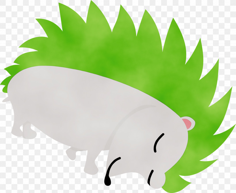 Snout Dog Green Tail Leaf, PNG, 2999x2455px, Watercolor, Dog, Green, Leaf, Paint Download Free