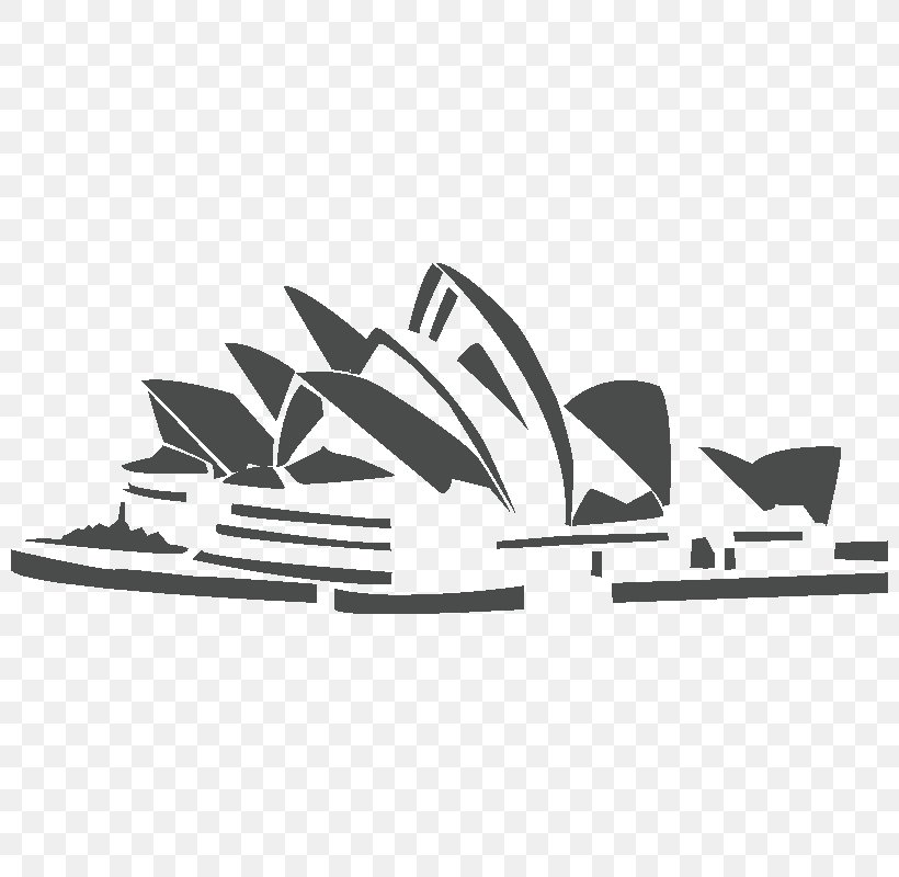 Sydney Opera House Building Opera Australia, PNG, 800x800px, Sydney Opera House, Australia, Automotive Design, Black, Black And White Download Free