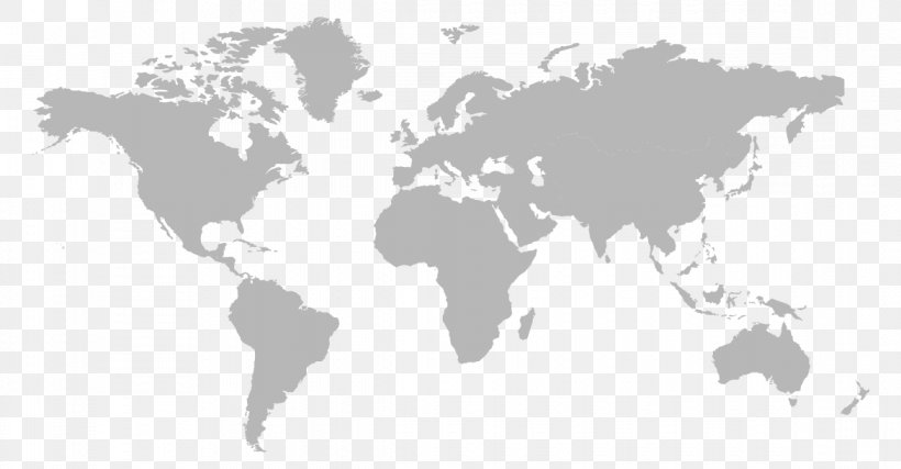 World Map Silhouette, PNG, 1170x610px, World, Black, Black And White, Drawing, Map Download Free