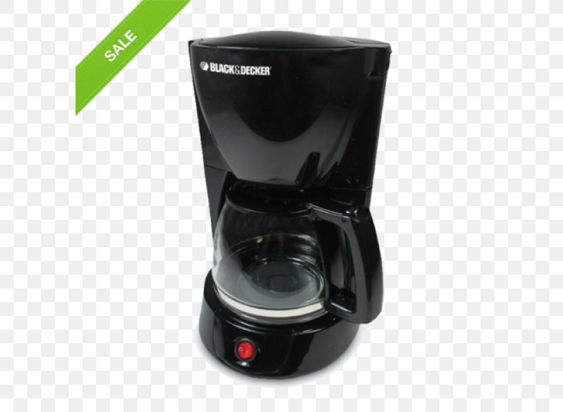 Coffeemaker Black & Decker DCM600 Brewed Coffee, PNG, 600x600px, Coffee, Black Decker, Blender, Brewed Coffee, Burr Mill Download Free