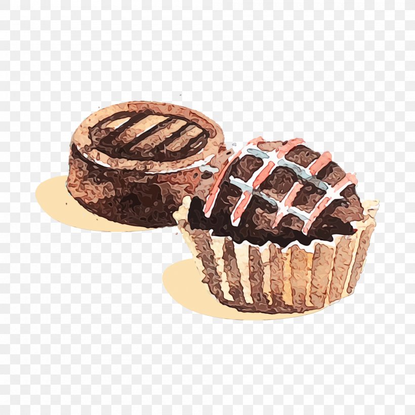 Food Muffin Baking Cup Cupcake Dessert, PNG, 2000x2000px, Watercolor, Baked Goods, Baking Cup, Buttercream, Cuisine Download Free