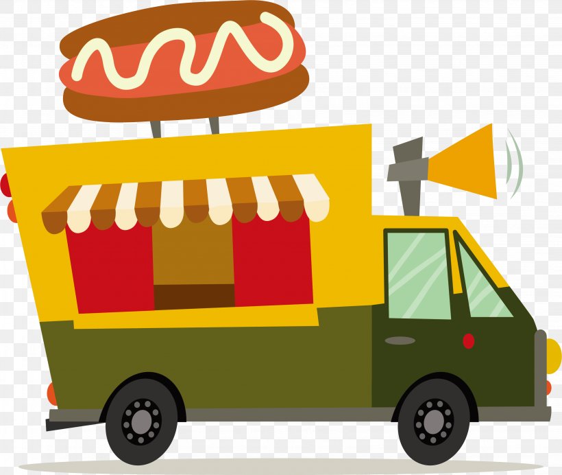 Hot Dog Sushi Fast Food Car, PNG, 3272x2764px, Hot Dog, Automotive Design, Brand, Car, Diner Download Free