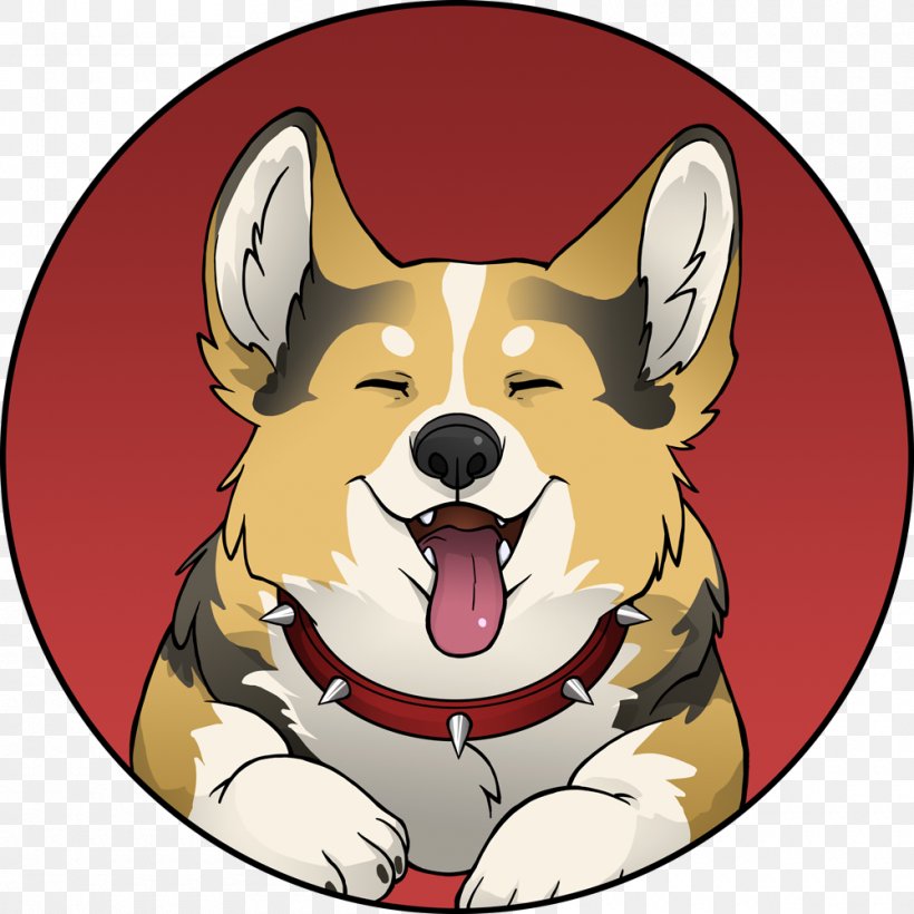 Pembroke Welsh Corgi Dog Breed Cattle, PNG, 1000x1000px, Pembroke Welsh Corgi, Breed, Carnivoran, Cartoon, Cattle Download Free