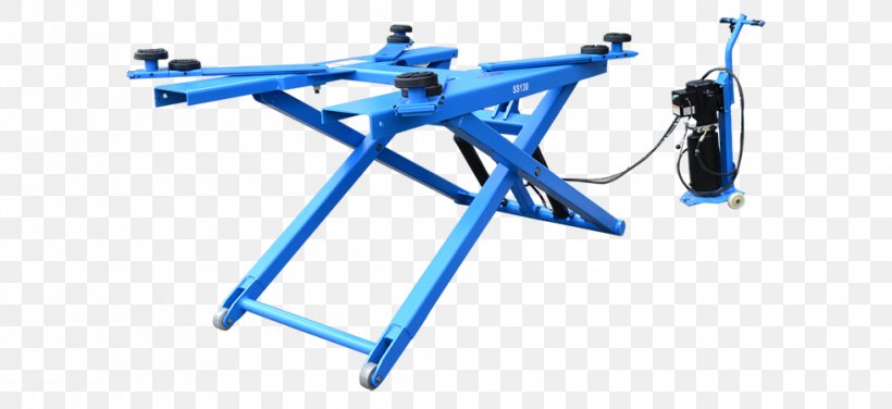 Car Machine Hoist Elevator Hydraulics, PNG, 980x450px, Car, Automotive Industry, Bicycle Frame, Blue, Car Ramp Download Free