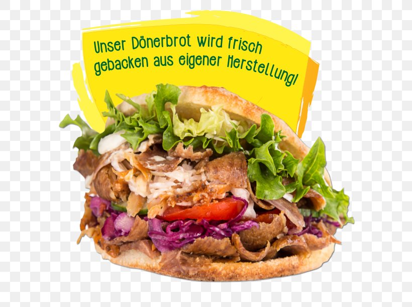 Gyro Pan Bagnat Doner Kebab Urfa Kebap Haus Vegetarian Cuisine, PNG, 600x610px, Gyro, American Food, Beef, Breakfast Sandwich, Buffalo Burger Download Free