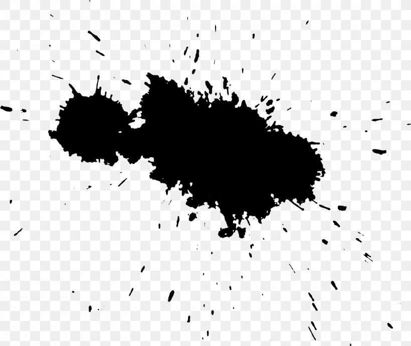 Ink Stain Clip Art, PNG, 1550x1306px, Ink, Atmosphere, Black, Black And ...