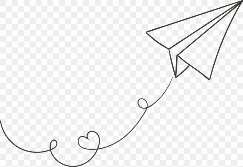 Paper Plane Airplane Drawing, PNG, 1280x879px, Paper, Airplane, Area, Black And White, Diagram Download Free