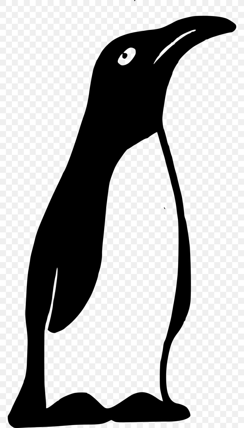 Penguin Clip Art, PNG, 768x1437px, Penguin, Beak, Bird, Black And White, Drawing Download Free