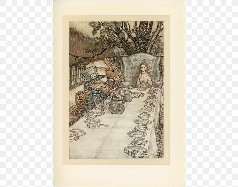 Alice's Adventures In Wonderland Dodo Illustration Illustrator, PNG, 650x645px, Alice, Art, Arthur Rackham, Artwork, Book Download Free