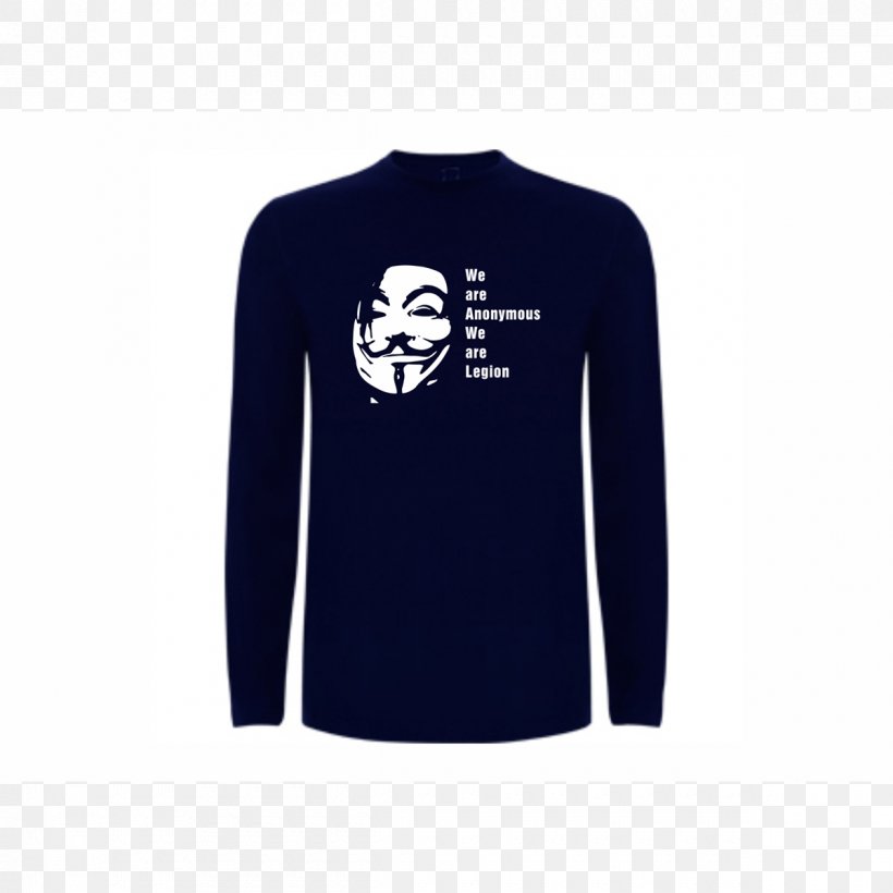 Long-sleeved T-shirt Hoodie Long-sleeved T-shirt Clothing, PNG, 1200x1200px, Tshirt, Active Shirt, Anonymous, Black, Bluza Download Free