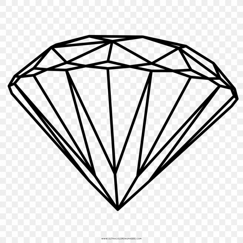 Tattoo Diamond Drawing Symbol Clip Art, PNG, 1000x1000px, Tattoo, Area, Black, Black And White, Color Download Free