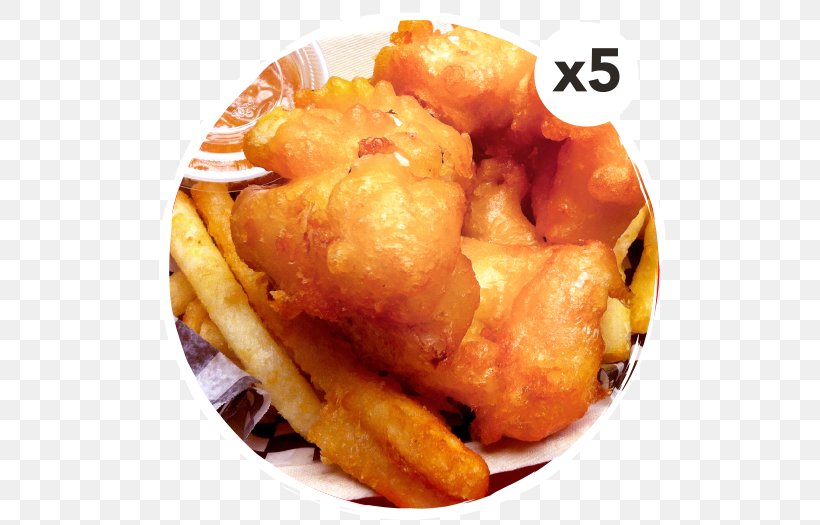 French Fries Chicken Nugget Fritter Fried Chicken Pakora, PNG, 525x525px, French Fries, American Food, Chicken, Chicken Nugget, Cuisine Download Free