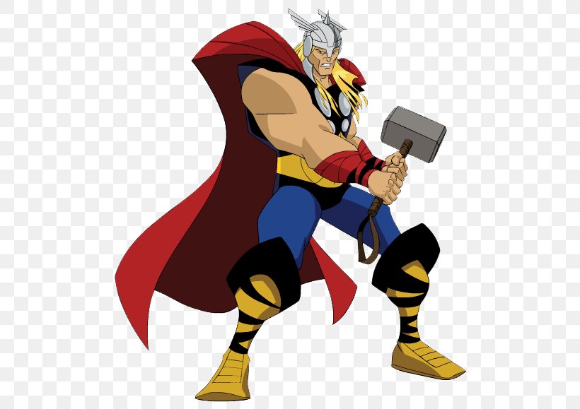 Thor Superhero Animation Clip Art, PNG, 522x579px, Thor, Animation, Art, Cartoon, Character Download Free