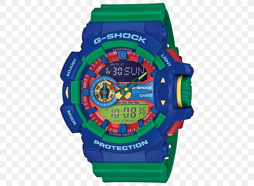G-Shock GA-400 Watch Casio G-Shock GA110, PNG, 500x600px, Gshock, Blue, Brand, Casio, Electric Blue Download Free