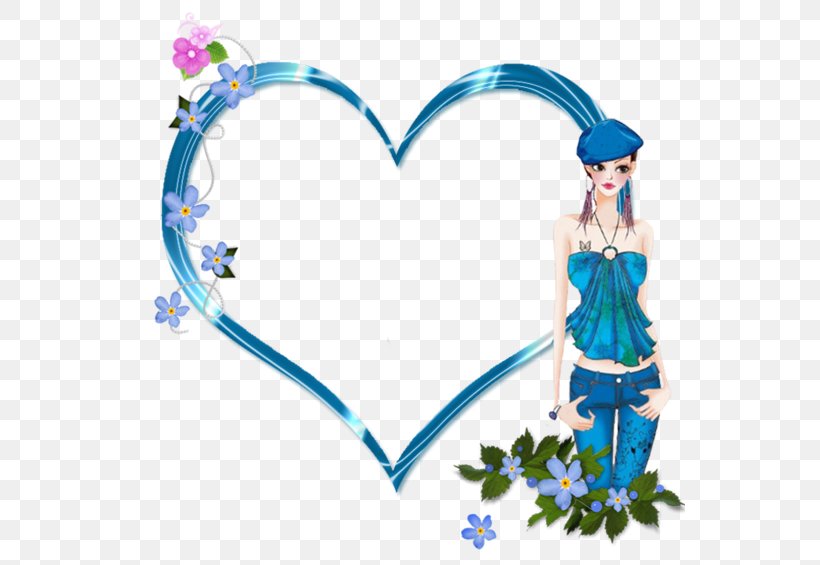 Image Illustration Clip Art Vector Graphics, PNG, 550x565px, Heart, Blue, Body Jewelry, Fictional Character, Love Download Free
