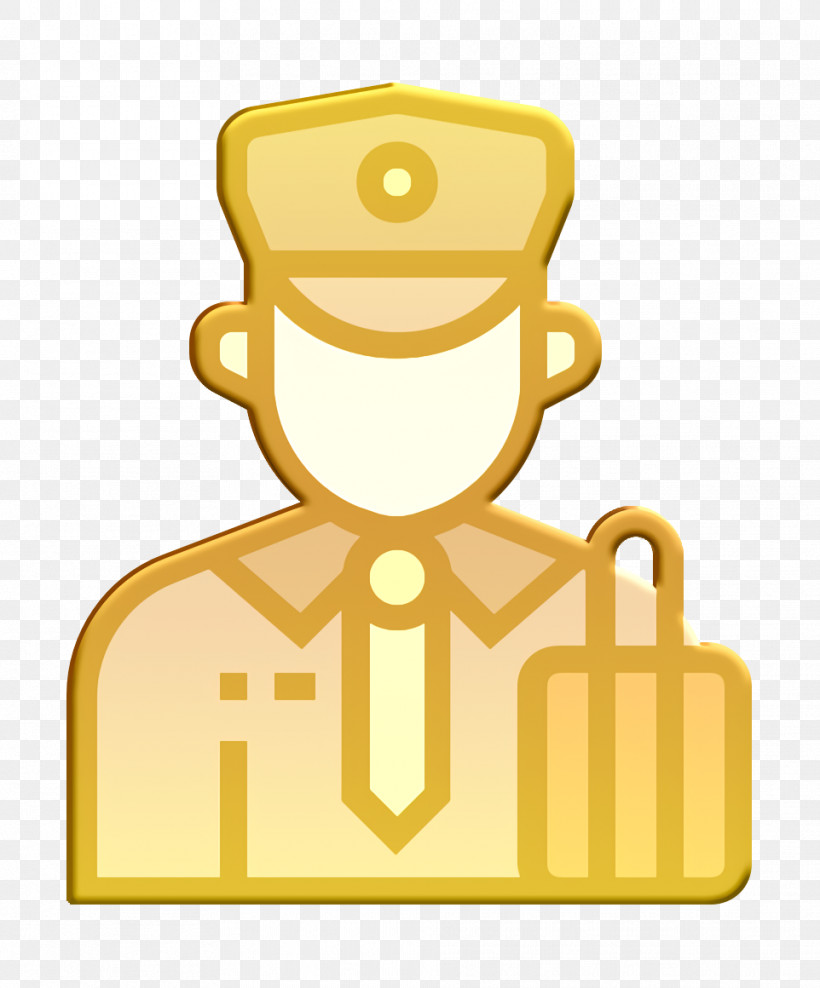 Airport Icon Jobs And Occupations Icon Customs Icon, PNG, 962x1160px, Airport Icon, Customs Icon, Jobs And Occupations Icon, Yellow Download Free