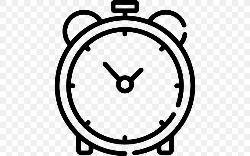 Alarm Clocks Clip Art, PNG, 512x512px, Alarm Clocks, Black And White, Clock, Furniture, Time Download Free