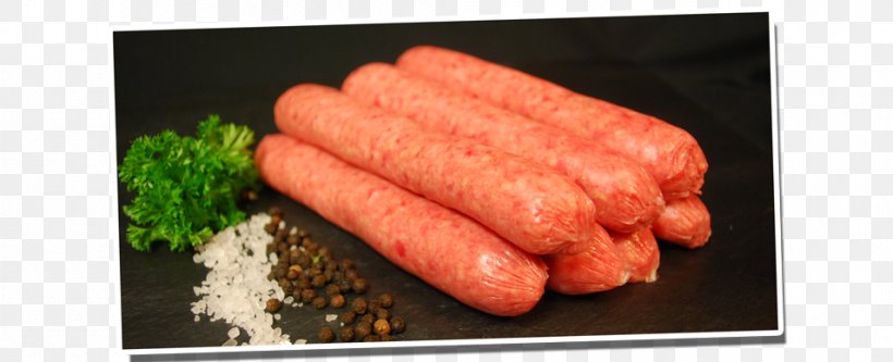 Bratwurst Thuringian Sausage Knackwurst Cervelat, PNG, 955x388px, Bratwurst, Animal Source Foods, Beef, Breakfast Sausage, Cabanossi Download Free