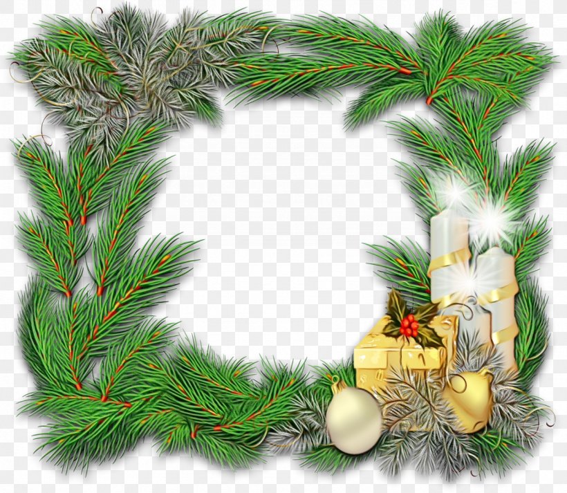 Christmas Decoration, PNG, 1177x1024px, Watercolor, Christmas Decoration, Colorado Spruce, Conifer, Fir Download Free