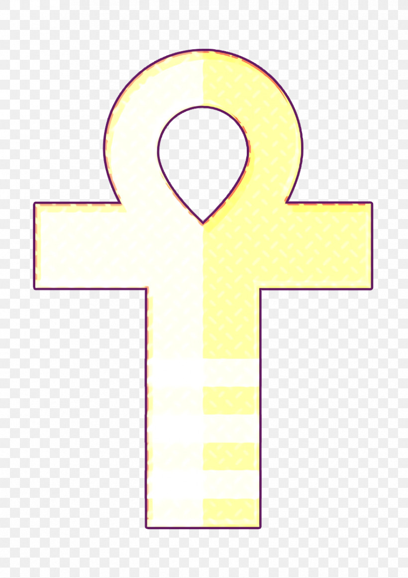 Ankh Icon Egypt Icon Cultures Icon, PNG, 878x1244px, Ankh Icon, Cultures Icon, Egypt Icon, Meter, Yellow Download Free