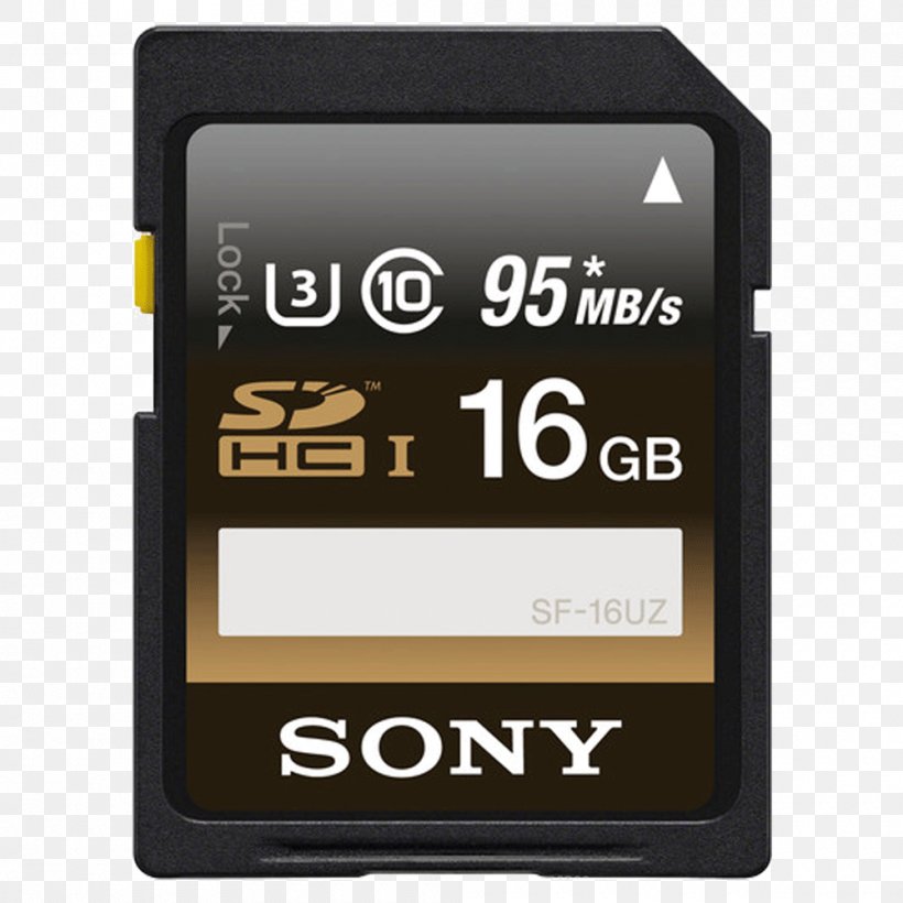 Flash Memory Cards Sony Alpha 6300 Sony α6500 Secure Digital, PNG, 1000x1000px, 4k Resolution, Flash Memory Cards, Camera, Computer Data Storage, Electronic Device Download Free