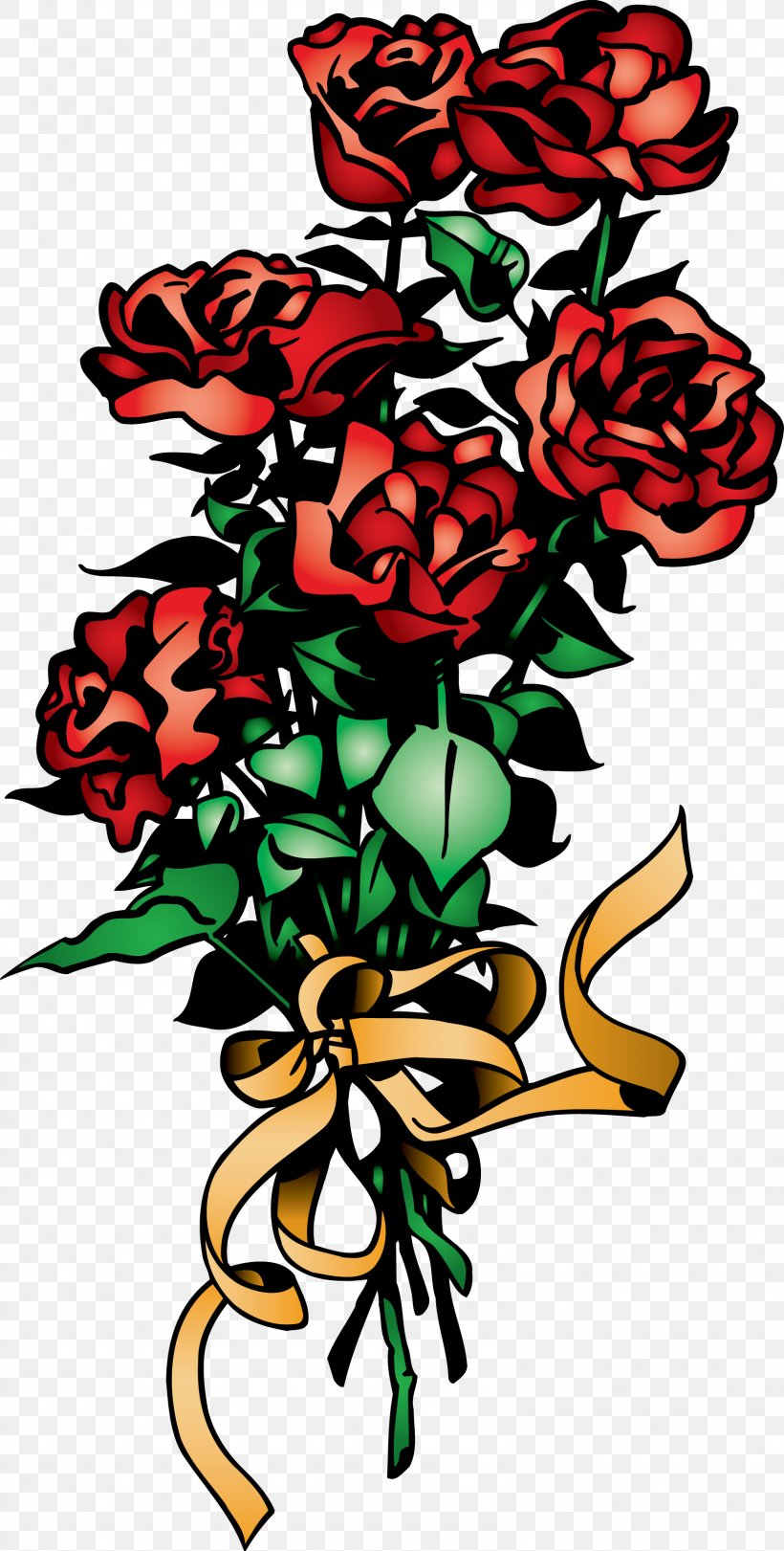 Floral Design Flower Garden Roses Clip Art, PNG, 1591x3146px, Floral Design, Art, Artwork, Branch, Cut Flowers Download Free