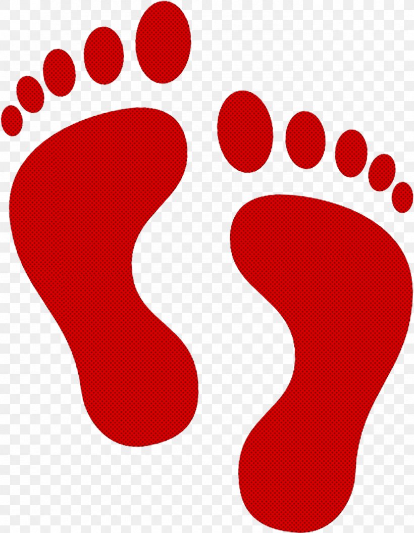 Footprint, PNG, 1390x1789px, Red, Foot, Footprint, Leg, Paw Download Free