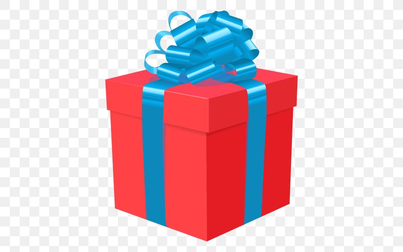Gift Box Christmas Clip Art, PNG, 512x512px, Gift, Birthday, Blue, Box, Brand Download Free