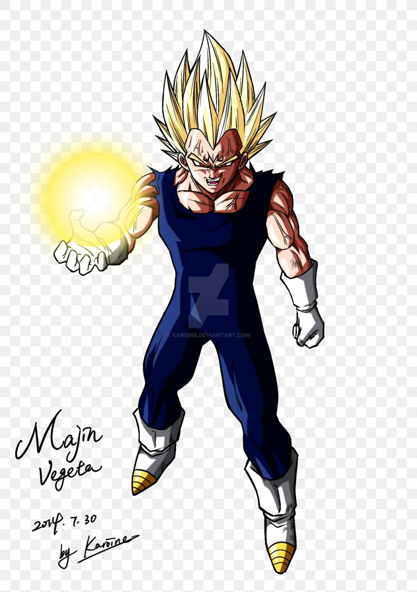 Vegeta Majin Buu Goku Dragon Ball Z: Budokai 3 Gotenks, PNG, 1600x2270px, Watercolor, Cartoon, Flower, Frame, Heart Download Free