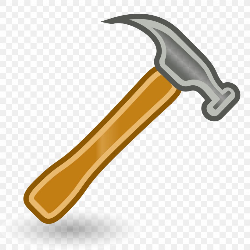 Claw Hammer Clip Art, PNG, 2000x2000px, Hammer, Claw Hammer, Framing Hammer, Hardware, Spanners Download Free