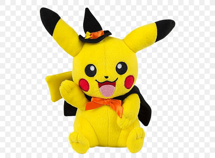 Pikachu Pokémon Ranger Plush Stuffed Animals & Cuddly Toys, PNG, 600x600px, Pikachu, Bulbasaur, Halloween, Halloween Resurrection, Material Download Free