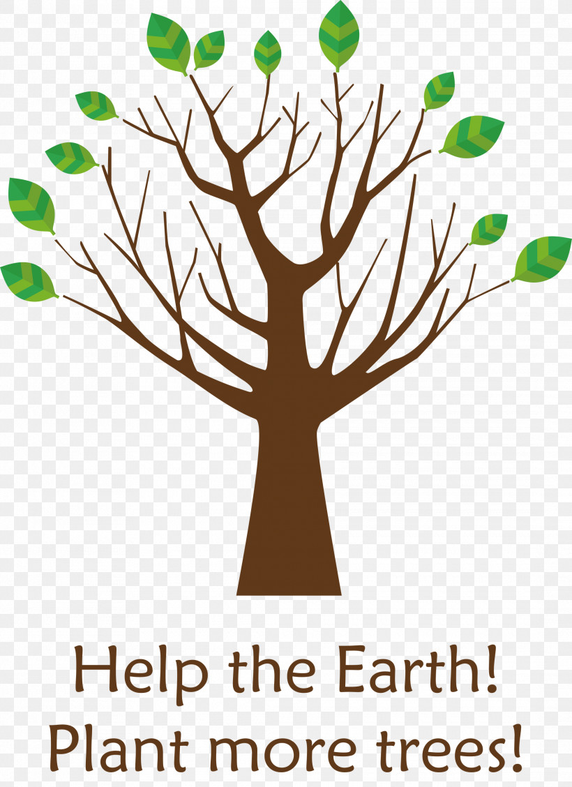 Plant Trees Arbor Day Earth, PNG, 2180x3000px, Plant Trees, Arbor Day, Branch, Broadleaved Tree, Data Download Free