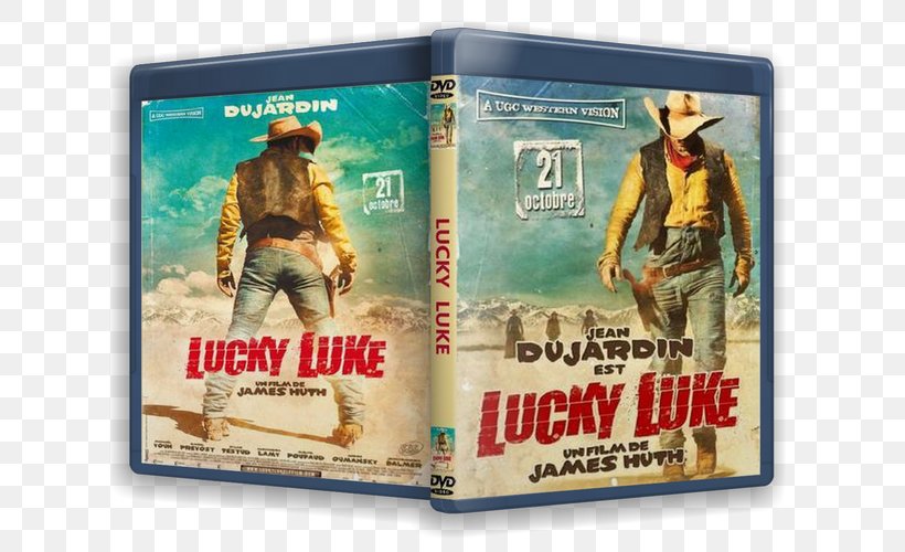 Lucky Luke Blu-ray Disc Poster, PNG, 666x500px, Lucky Luke, Bluray Disc, Dvd, Film, Poster Download Free
