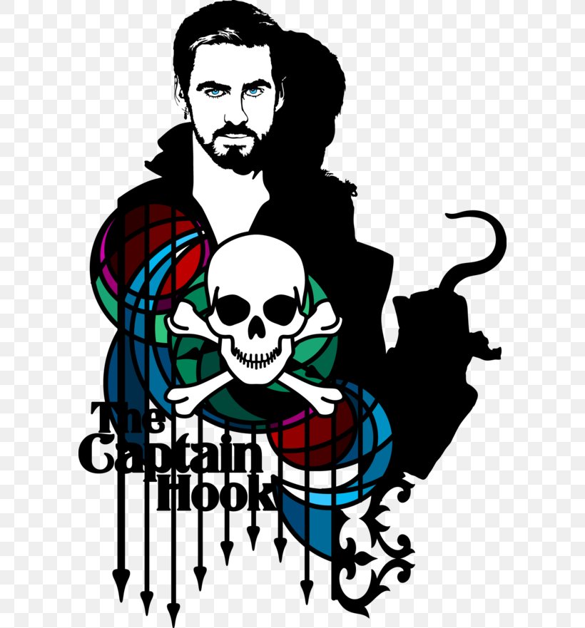 Captain Hook T-shirt Emma Swan, PNG, 600x881px, Hook, Art, Artwork, Captain Hook, Character Download Free