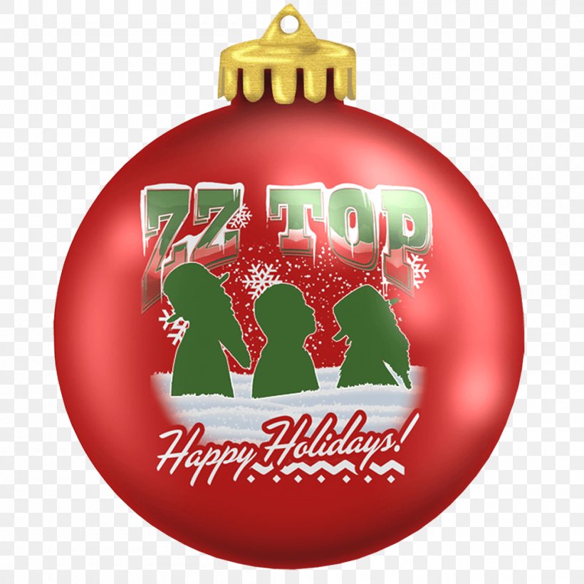 Christmas Ornament Christmas Day ZZ Top Holiday Christmas Decoration, PNG, 1000x1000px, Christmas Ornament, Album, Christmas, Christmas Day, Christmas Decoration Download Free