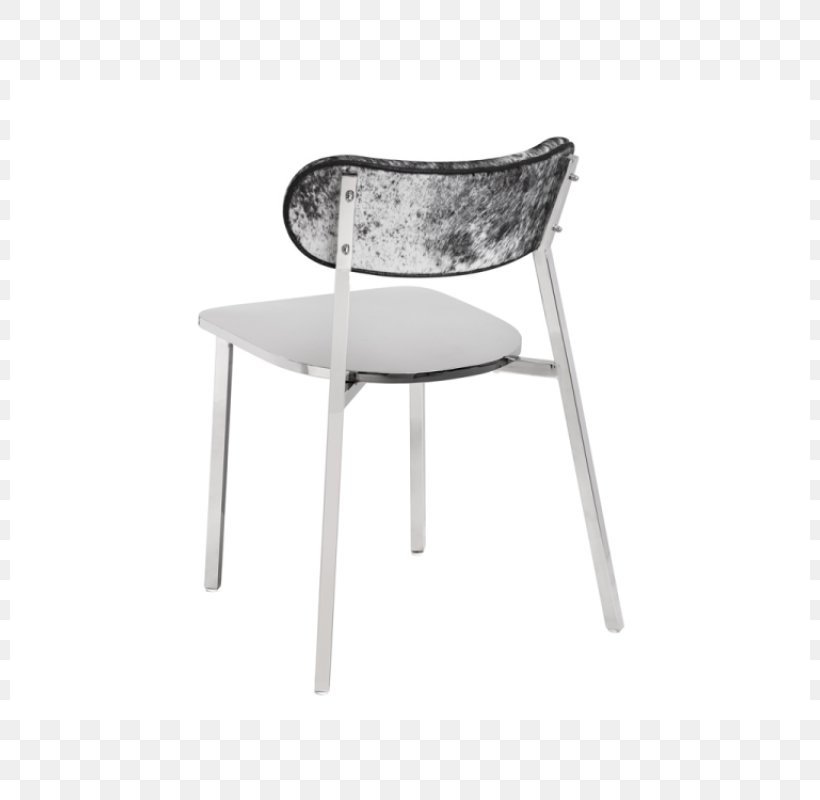 Contemporary Dining Chair In Cowhide Product Design Armrest, PNG, 800x800px, Chair, Armrest, Cowhide, Dining Room, Furniture Download Free